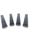 Tapis d'entrée Alu + Cadre sur mesure Gamme Easy (trafic Fort)
