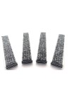Tapis d'entrée Alu + Cadre sur mesure Gamme Easy (trafic Fort)