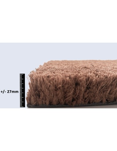 tapis brosse coco épaisseur XXL, tapis brosse coco épaisseur max.