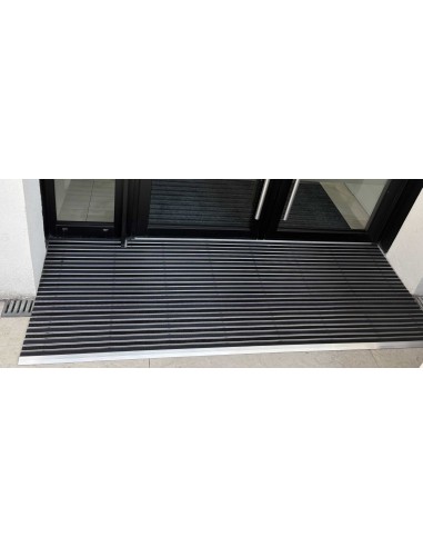 EXTERIEUR : Tapis d'entrée Aluminium Sur Mesure...