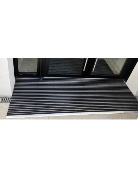 EXTERIEUR : Tapis d'entrée Aluminium Sur Mesure (sans cadre)