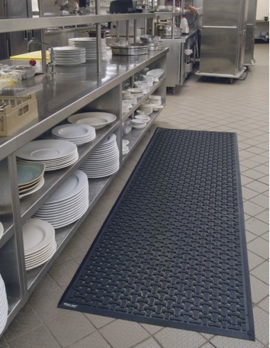 Tapis anti-fatigue & écoulement continu Comfort Flow en cuisine