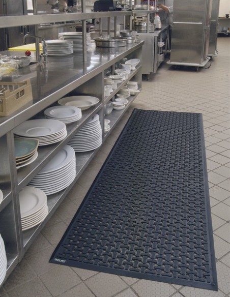 Tapis anti-fatigue & écoulement continu Comfort Flow en cuisine