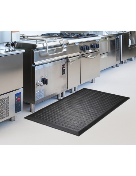 Tapis anti-microbien anti-fatigue Comfort Premier en cuisine