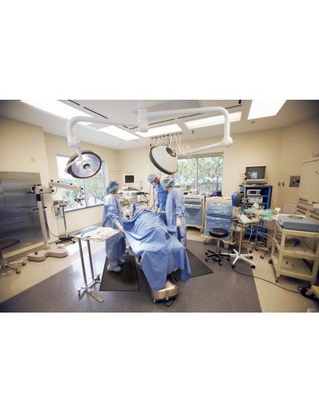 Tapis anti-microbien anti-fatigue Comfort Premier en chirurgie