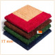 Tapis Brosse Coco 55 X 82 CM Bord couleur Verte H23mm