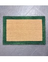 TAPIS BROSSE COC BORDURE VERTE
