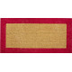 tapis coco extra tissé bordure couleur 