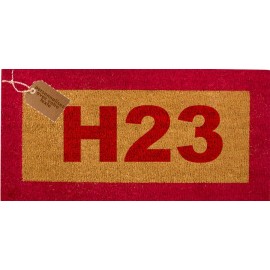 tapis brosse coco, personnalisé avec des lettres. 2