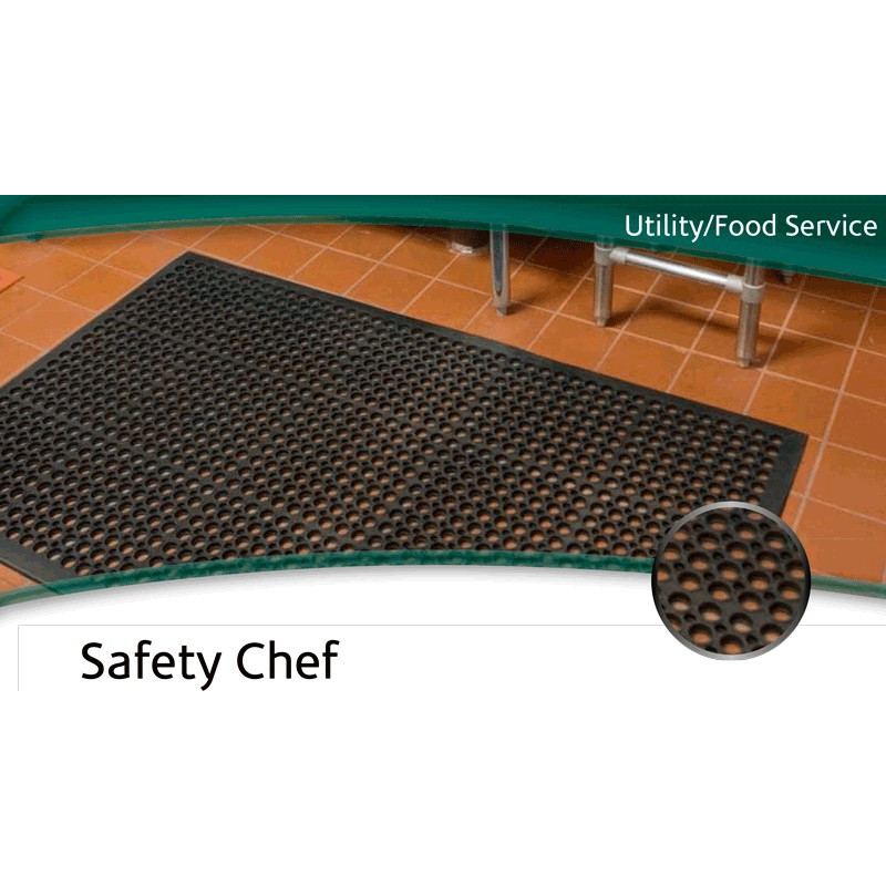 Tapis d'évier antidérapant Safety chef