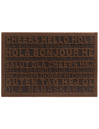 Paillasson hello bonjour 