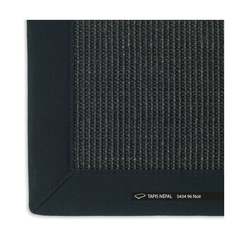 Tapis sur mesure ANGKOR Black