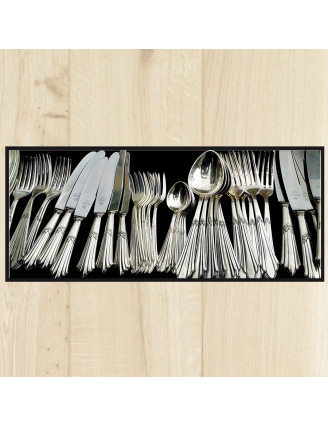 Tapis de cuisine couverts