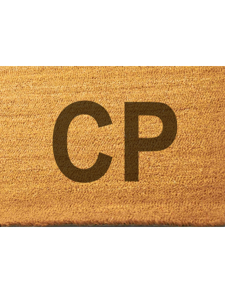 Paillasson personnalisé lettrage