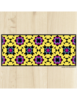 Tapis-carreaux-jaune