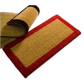 Paillasson brosse Extra Tissé Bord Couleur