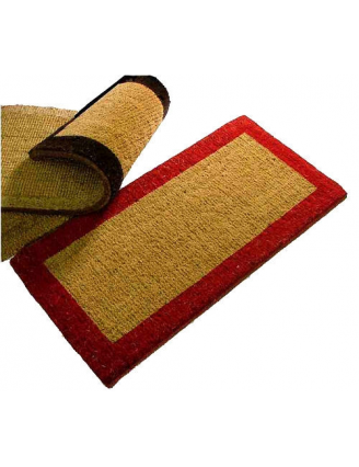 Paillasson brosse Extra Tissé Bord Couleur