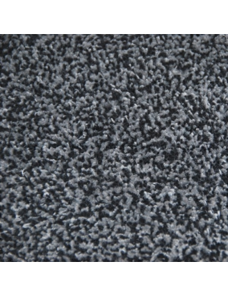 Paillasson Coton DELUXE Gris Foncé Chiné 60 x 85 cm