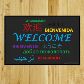 paillasson welcome 12