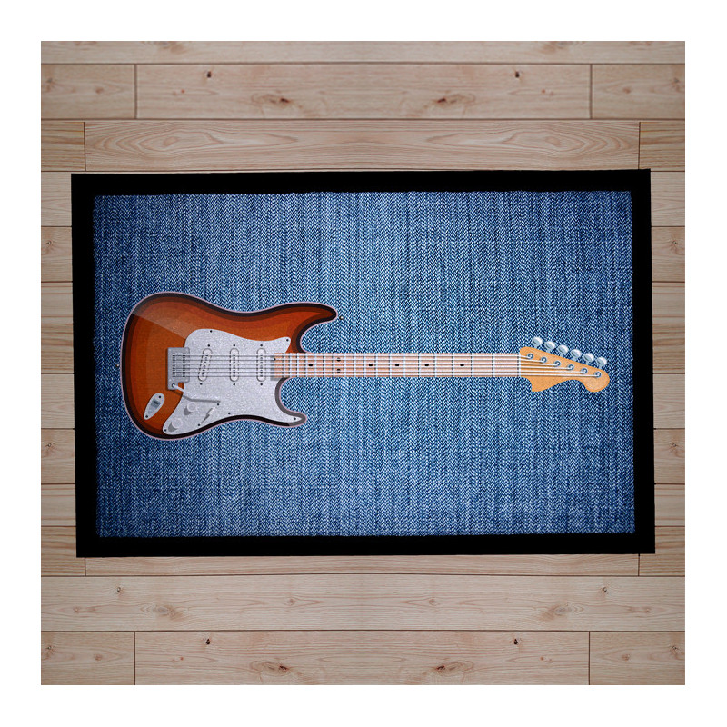 paillasson-décor-guitare paillasson-décor-guitare