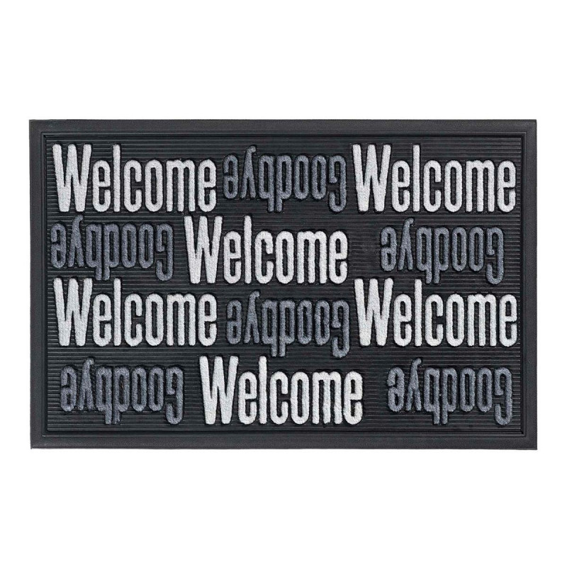 Paillasson Home Gris pierre 46x76cm Paillasson Home Gris pierre 46x76cm