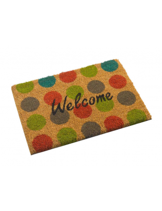 Paillasson coco welcome