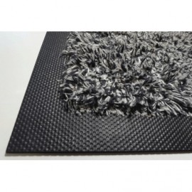 Paillasson Coton Deluxe Gris Foncé Chiné 60X85cm
