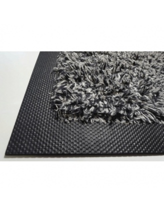 Paillasson Coton Deluxe Gris Foncé Chiné 60X85cm