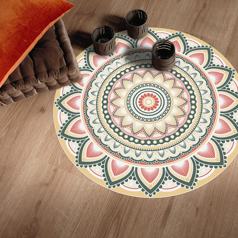 tapis vinyle rond