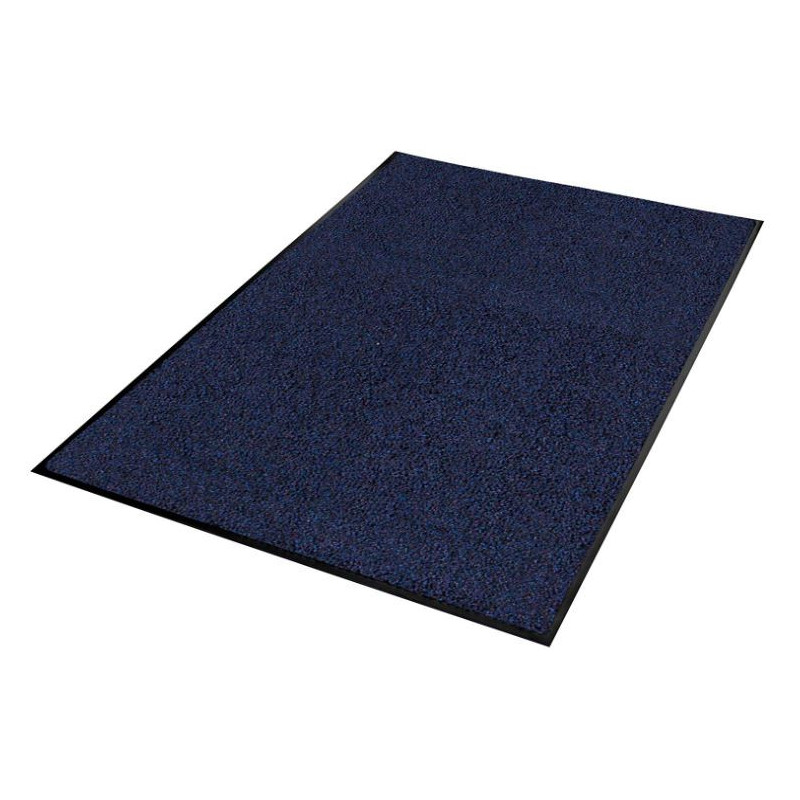 Tapis d'entrée Stop Humidité Bleu Chiné H6mm