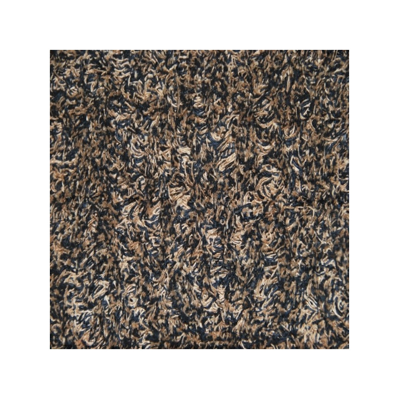 Paillasson Coton DELUXE Marron chiné 120x180 cm