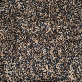 Paillasson Coton Deluxe 60X85cm Marron chiné 2