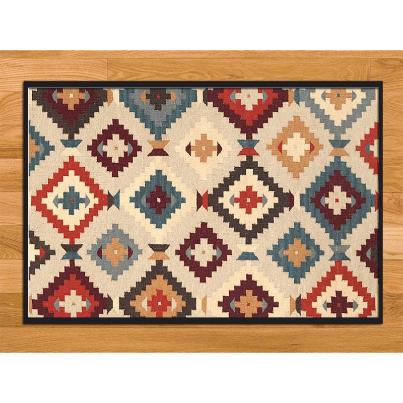 paillasson façon kilim