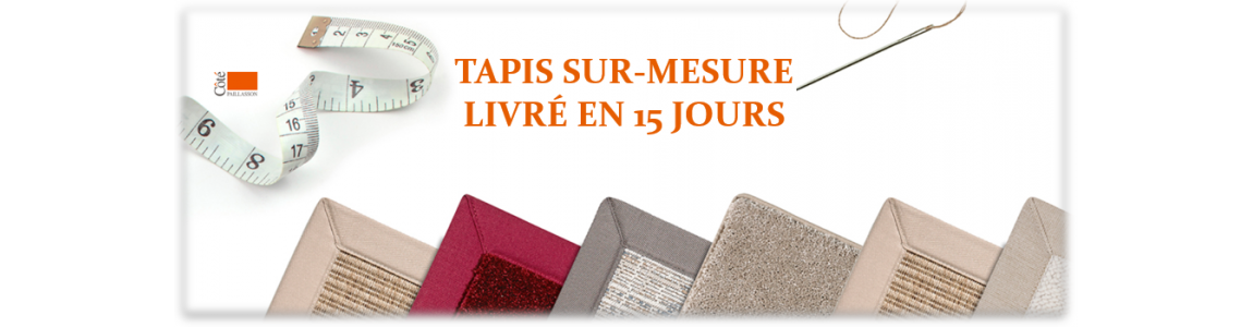 tapis sur mesure, tapis de couloir sur mesure ou tapis extérieur