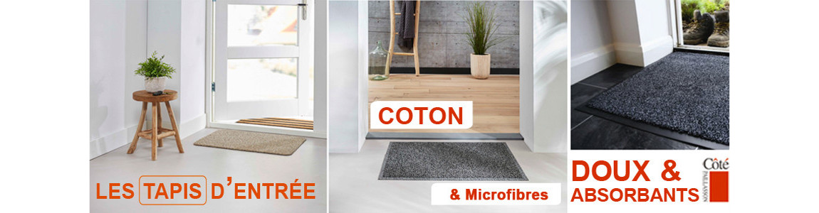 paillasson coton, solution efficace contre l'humidité et les saletés