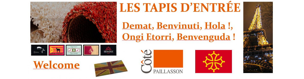 paillasson drapeaux pays région, pour mettre en avant son identité