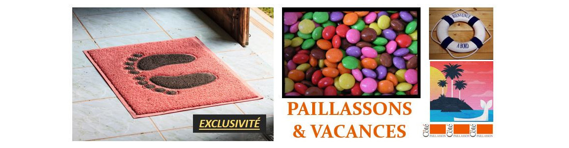 Le paillasson vacance, pour accueillir en couleur vos invités 