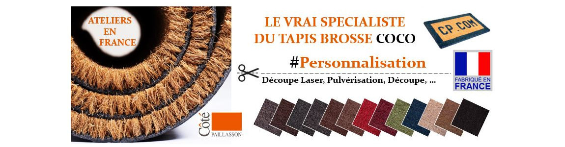 tapis brosse ou tapis coco, sur cotepaillasson.com