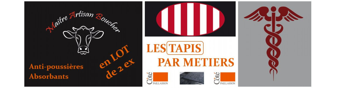 Tapis d'entrée pour avocat, boulanger, comptable, fleuriste, traiteur
