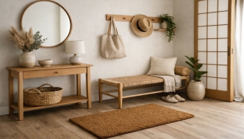 Les tendances déco d’entrée 2026 : couleurs, matières et styles incontournables